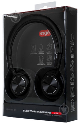 Bluetooth-гарнитура Ergo BT-690 black (BT-690B) - фото 10