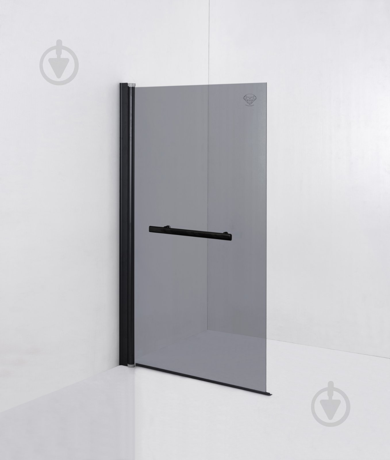 Стенка душевая DP SCR-15(GR) - (80х140) - фото 1