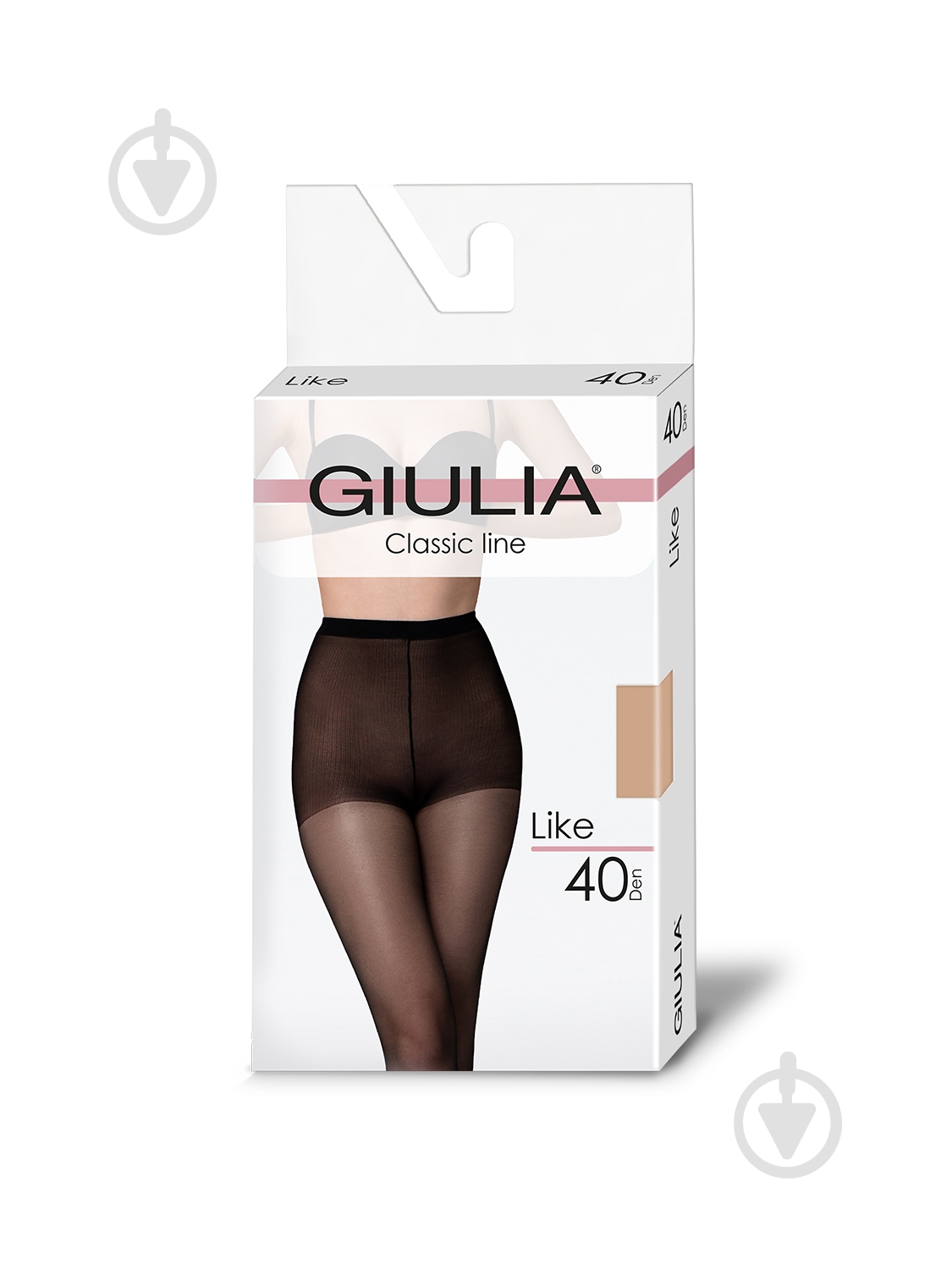 Колготки жіночі Giulia LIKE 40 р. 5XL cappuccino - фото 1 Колготки жіночі Giulia LIKE 40 р. 5XL cappuccino - фото 1