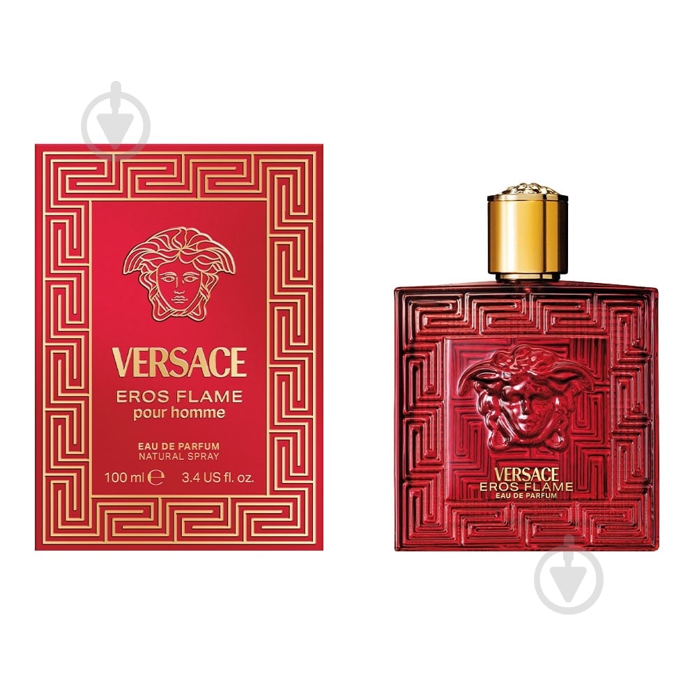 Парфюмированная вода Versace Eros Flame 100 мл - фото 1