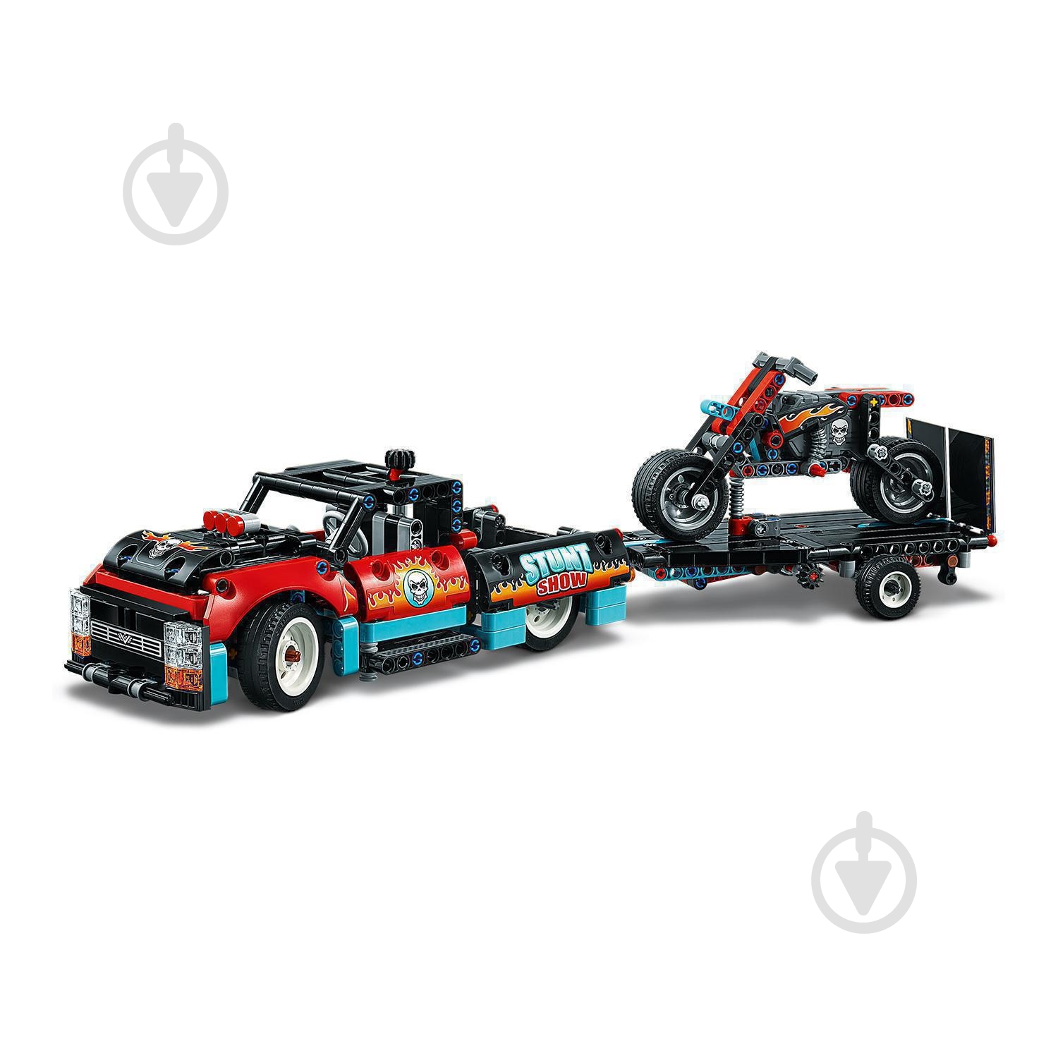Конструктор LEGO Technic Каскадерский грузовик и мотоцикл 42106 - фото 6