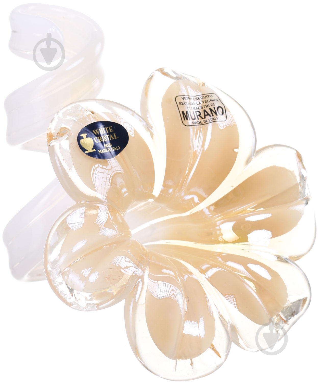 Подсвечник FLOWER 6PT TR HONEY White cristal - фото 1