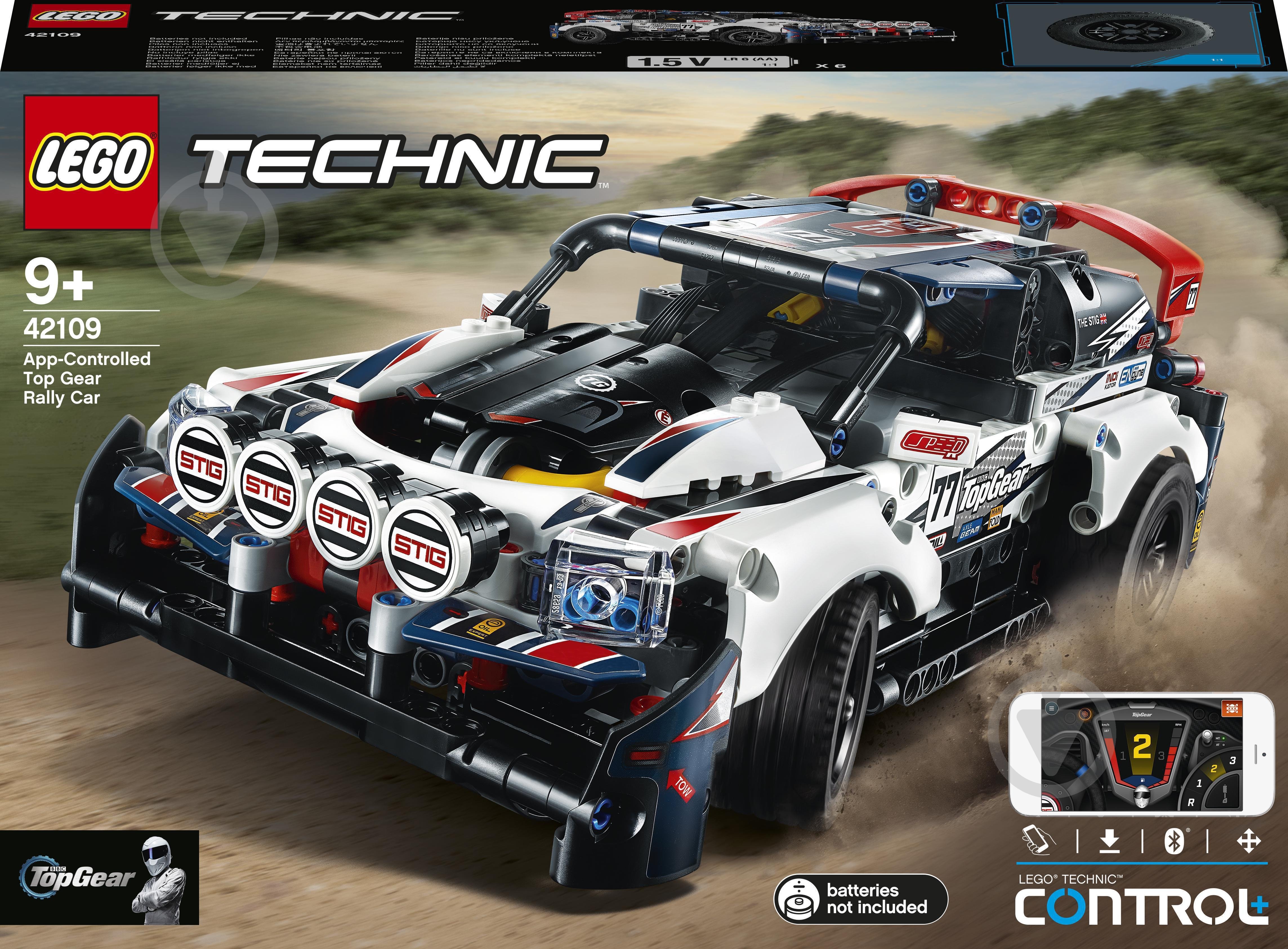 Конструктор LEGO Technic Гоночный автомобиль Top Gear (управление из приложения) 42109 - фото 1
