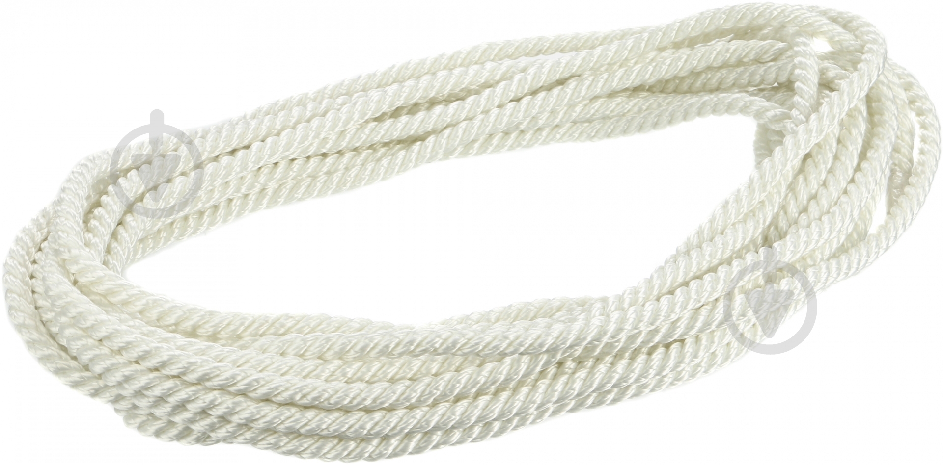 Канат полиэфирный 8 мм белый - фото 1