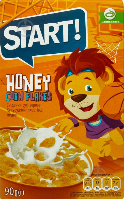 Хлопья START медовые 90 г - фото 1 Хлопья START медовые 90 г - фото 1