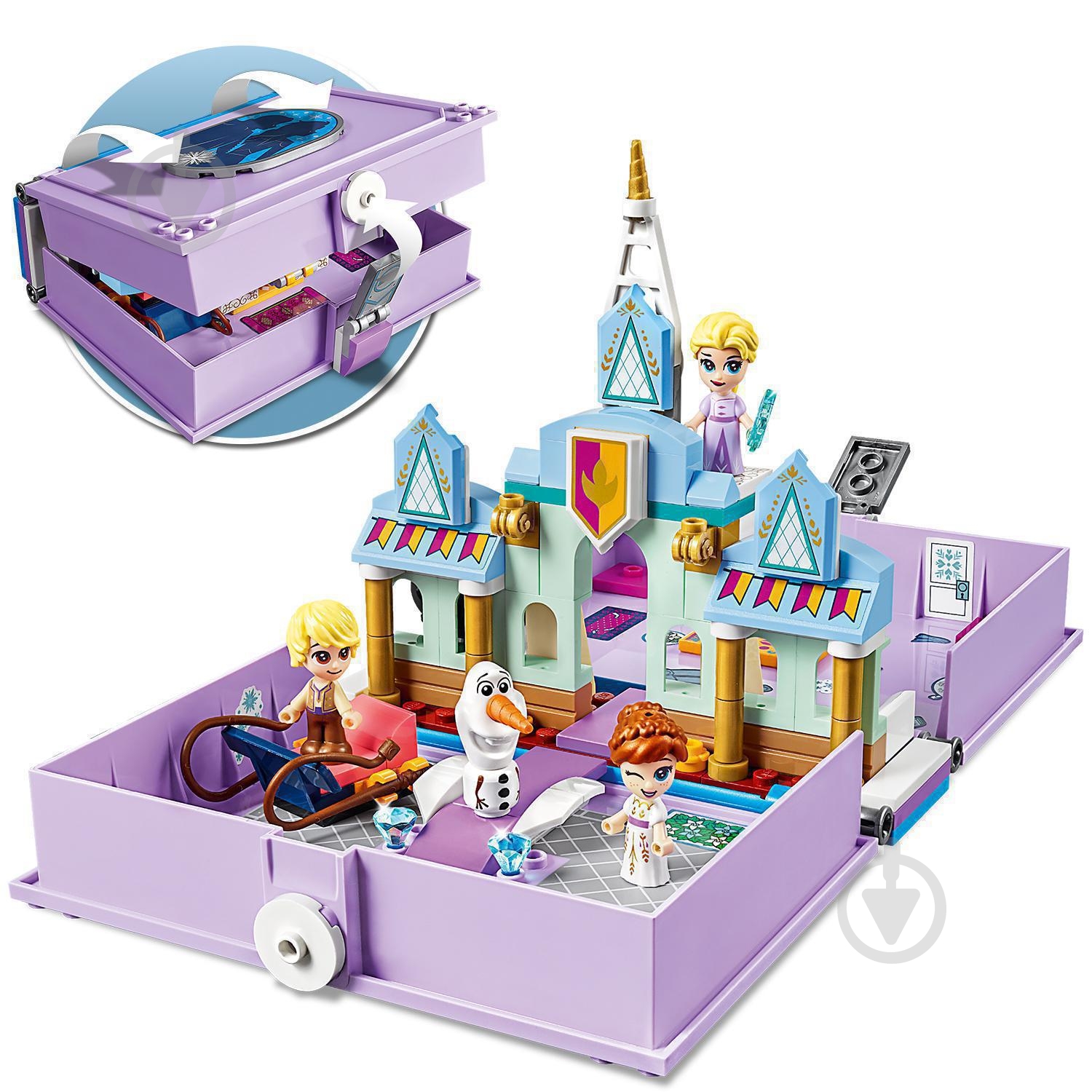 Конструктор LEGO Disney Книга пригод Анни та Ельзи 43175 - фото 4