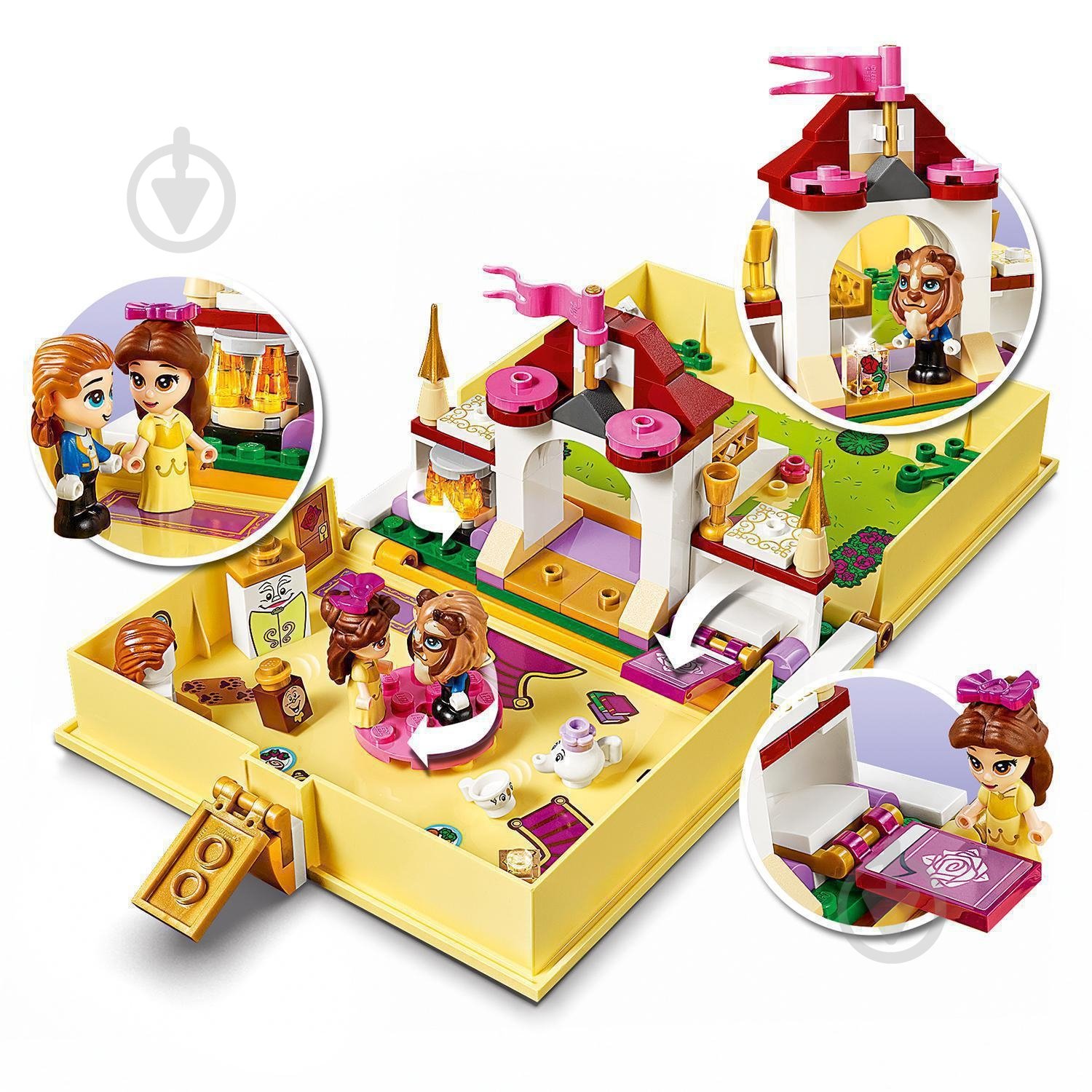 Конструктор LEGO Disney Princess Книга приключений Белль 43177 - фото 5