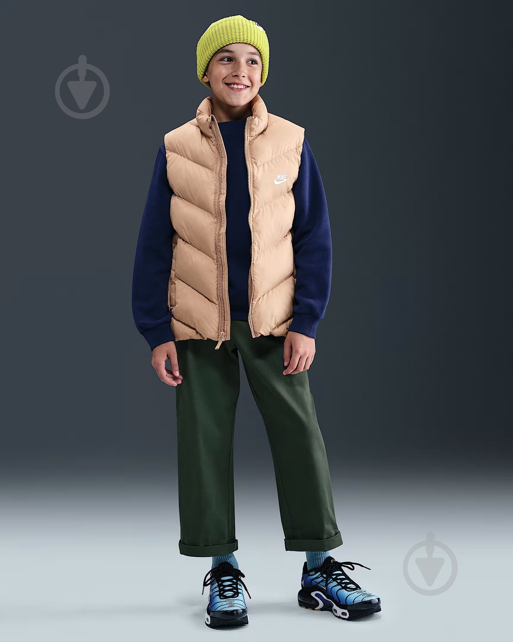 ᐉ Жилет Nike K NSW TF ADP Puffer Vest HJ2537-200 р.L бежевый ᐉ Жилет Nike K NSW TF ADP Puffer Vest HJ2537-200 р.L бежевый