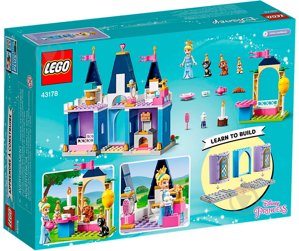 Конструктор LEGO Disney Princess Празднование во дворце Золушки 43178 - фото 2