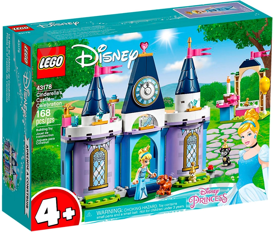 Конструктор LEGO Disney Princess Празднование во дворце Золушки 43178 - фото 1