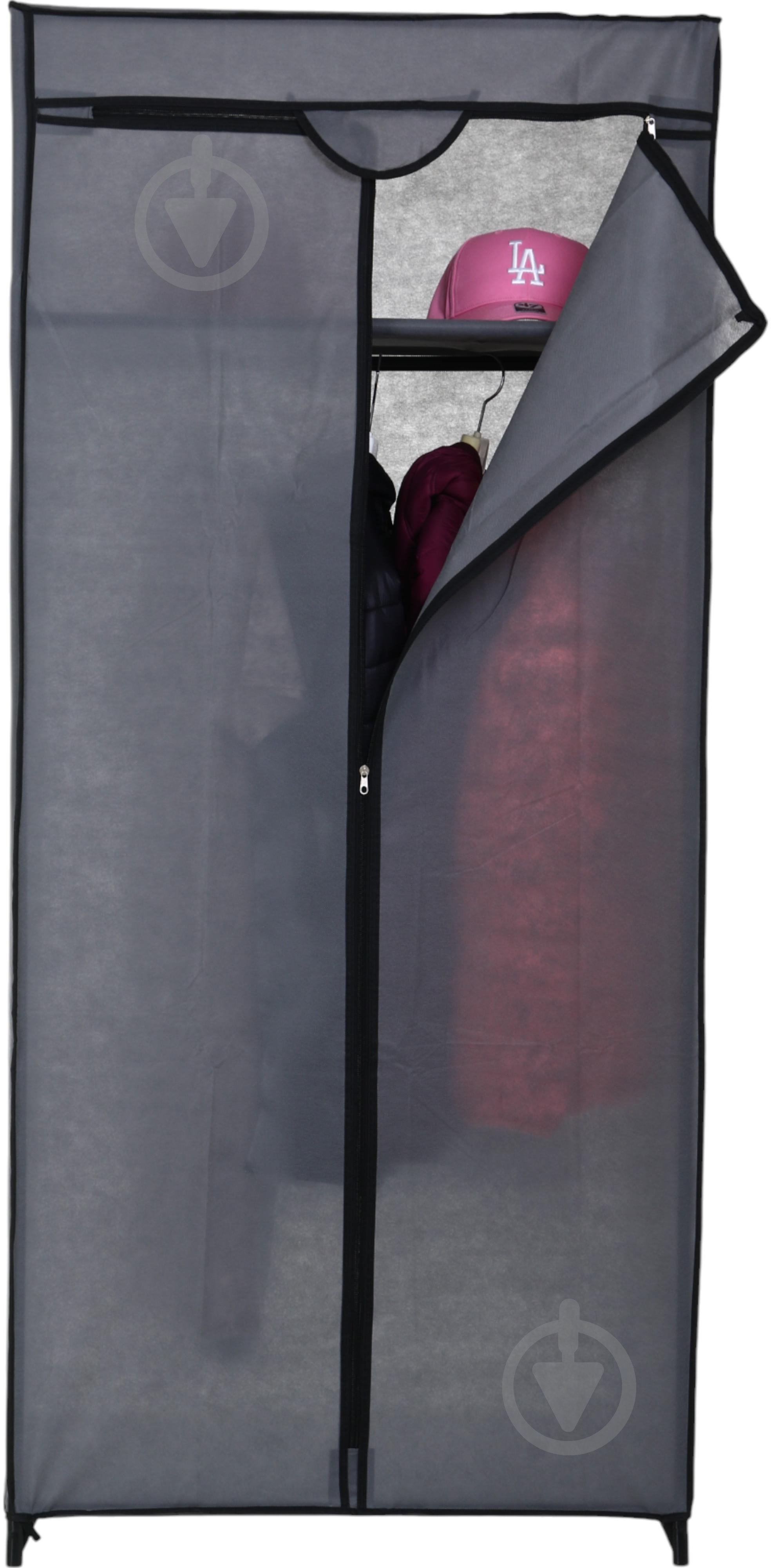 Тканевый шкаф Sensio HOME HANG 1555х695х430 мм серый - фото 10