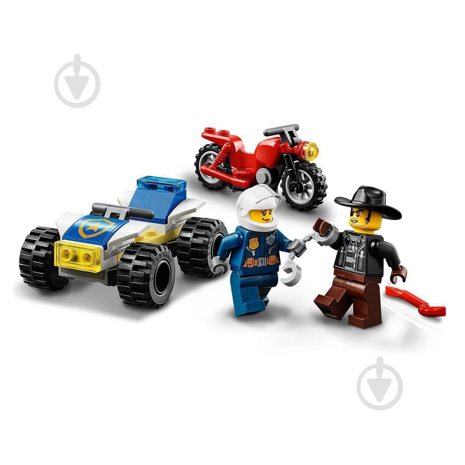 Конструктор LEGO City Погоня на полицейском вертолете 60243 - фото 4 Конструктор LEGO City Погоня на полицейском вертолете 60243 - фото 4