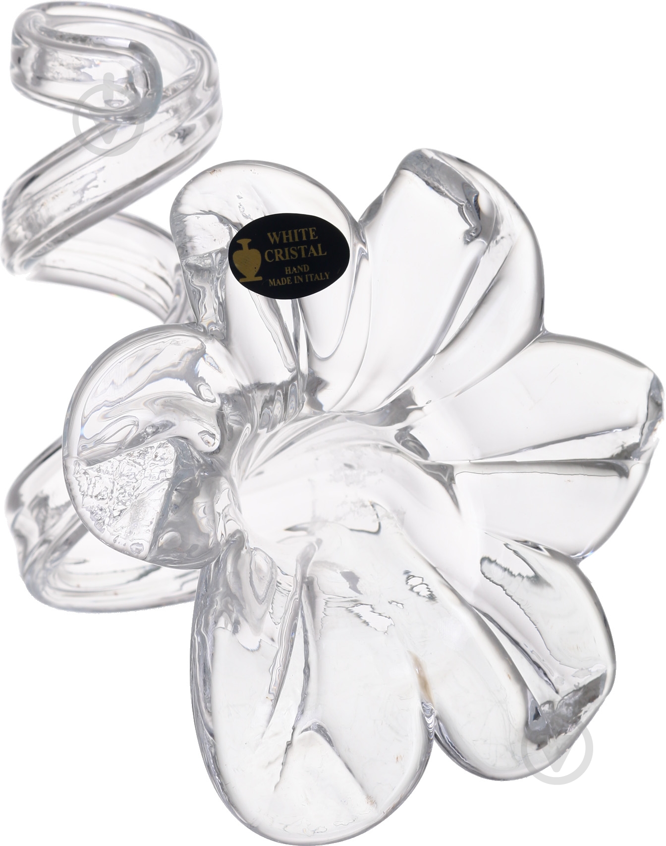 Подсвечник FLOWER 6PT TR CLEAR White cristal - фото 1