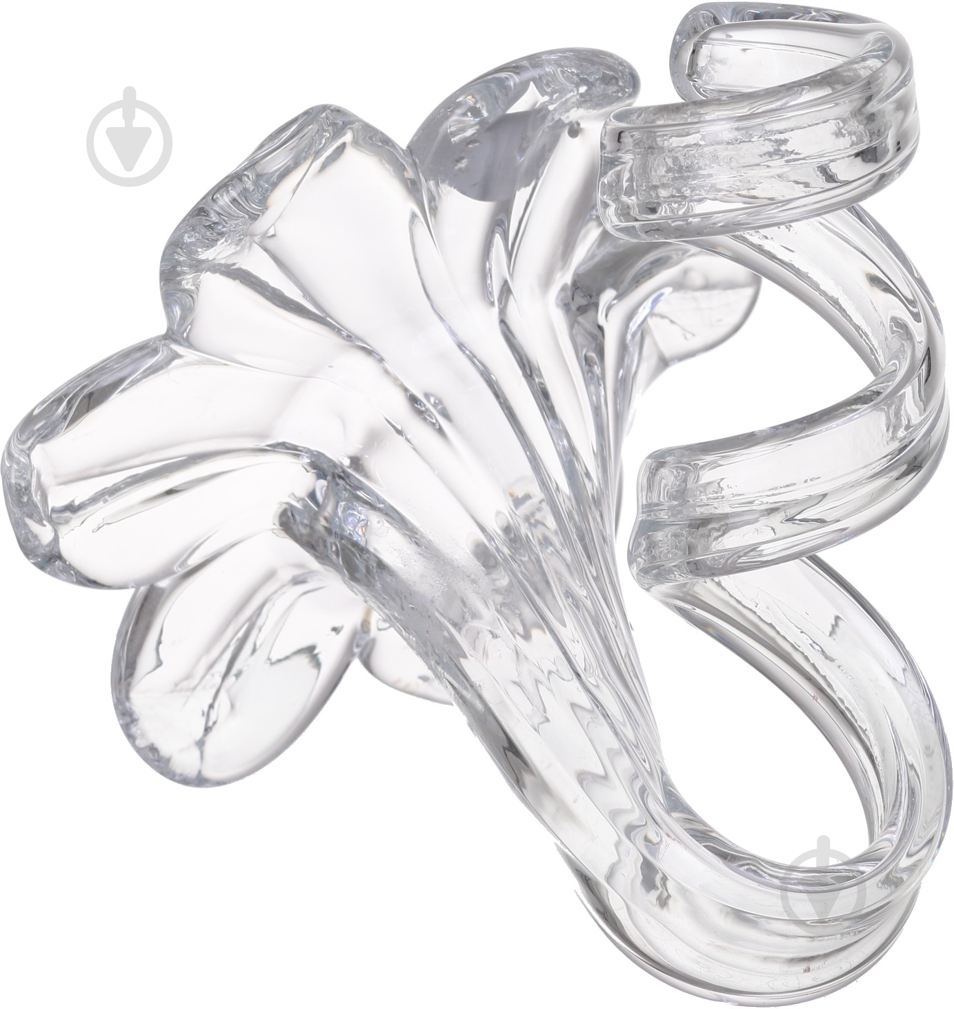 Подсвечник FLOWER 6PT TR CLEAR White cristal - фото 2