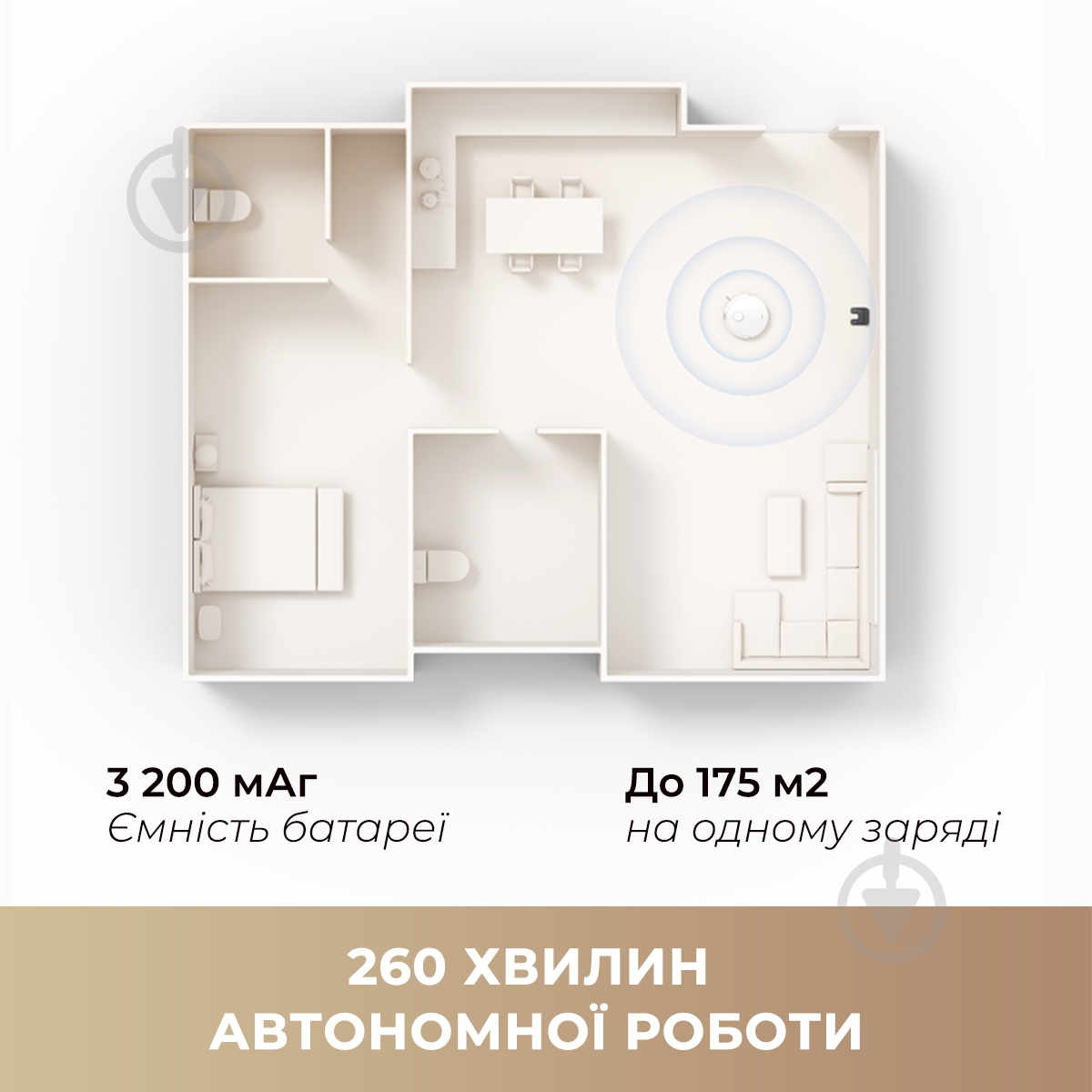 Робот-пылесос MOVA E20 white - фото 7