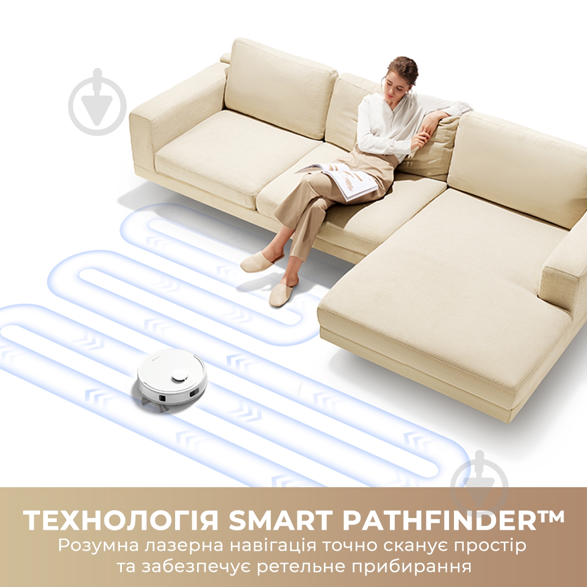 Робот-пылесос MOVA E20 white - фото 11