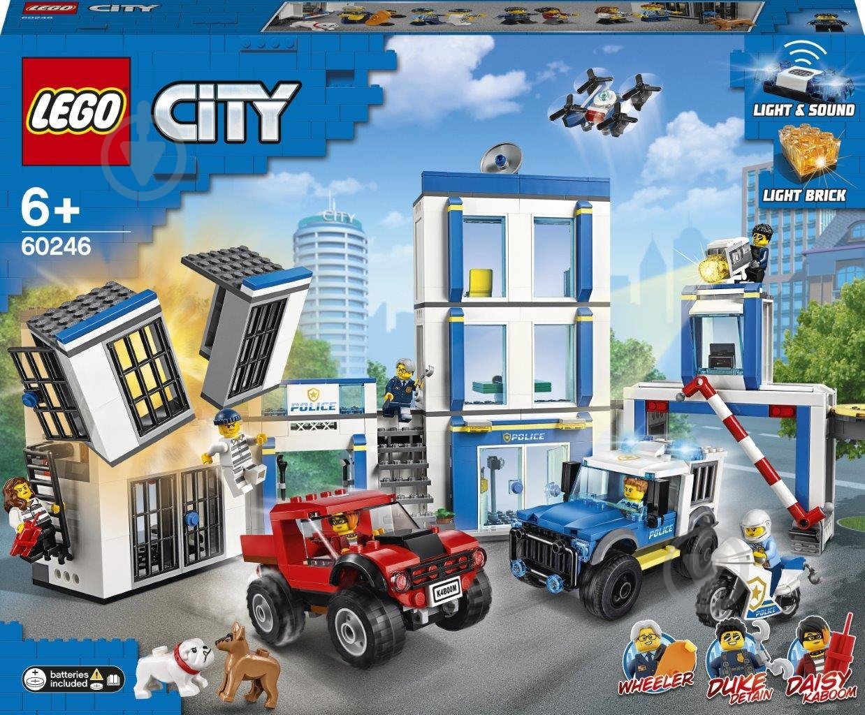 Конструктор LEGO City Полицейский участок 60246 - фото 1