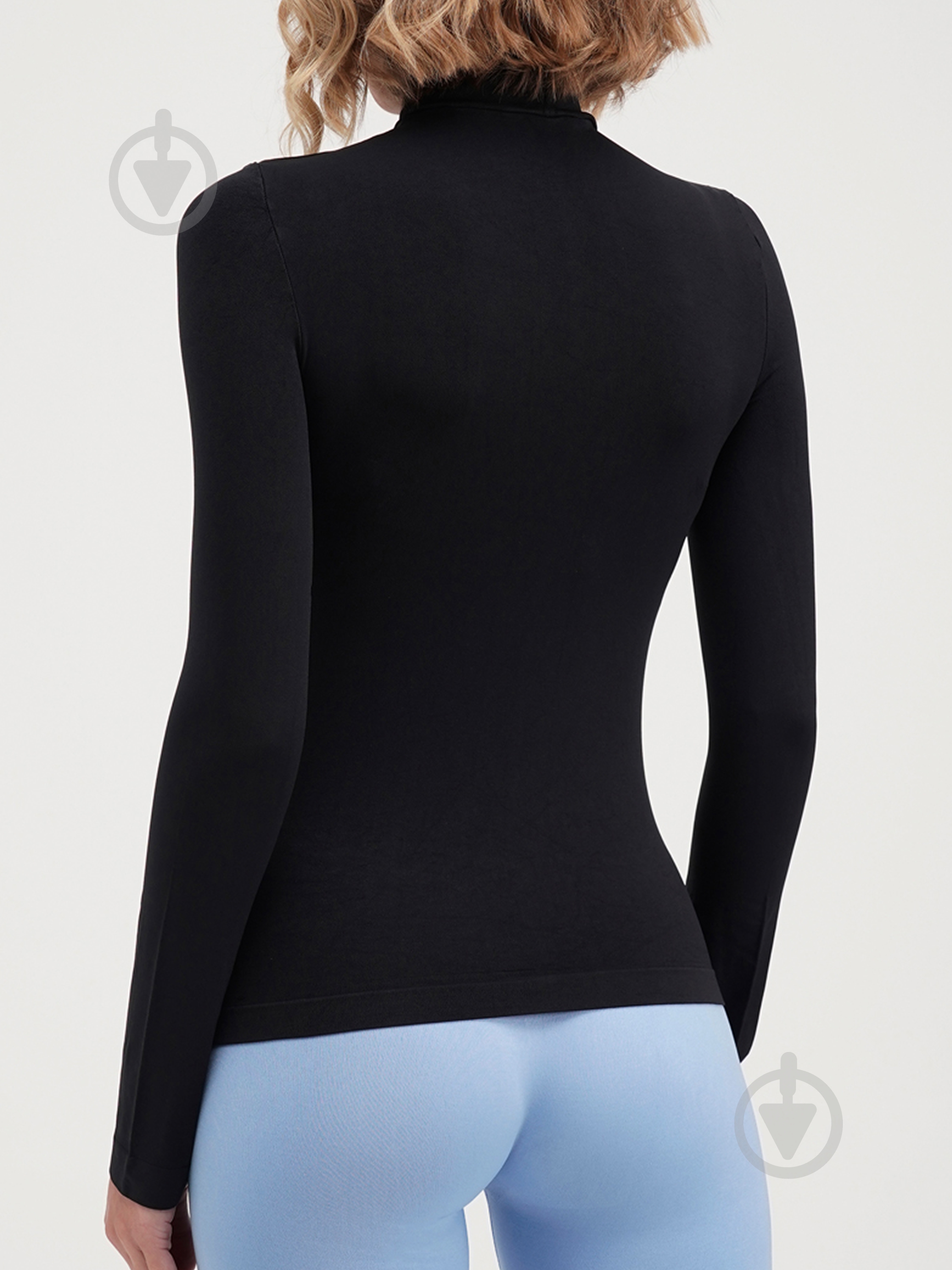 Гольф Giulia Long sleeve neck р.L-XL черный - фото 2