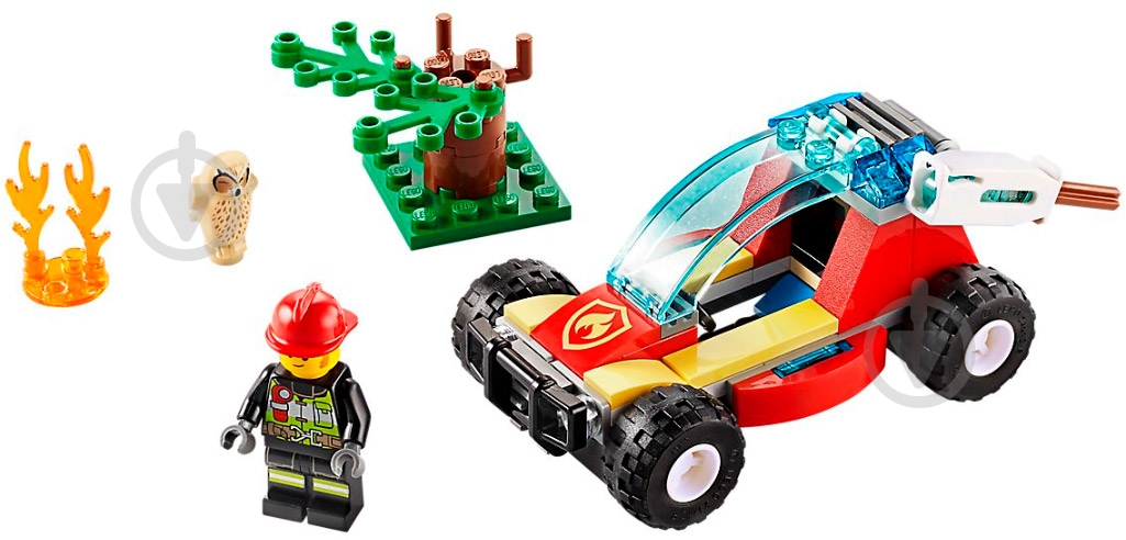 Конструктор LEGO City Лесные пожарные 60247 - фото 12 Конструктор LEGO City Лесные пожарные 60247 - фото 12