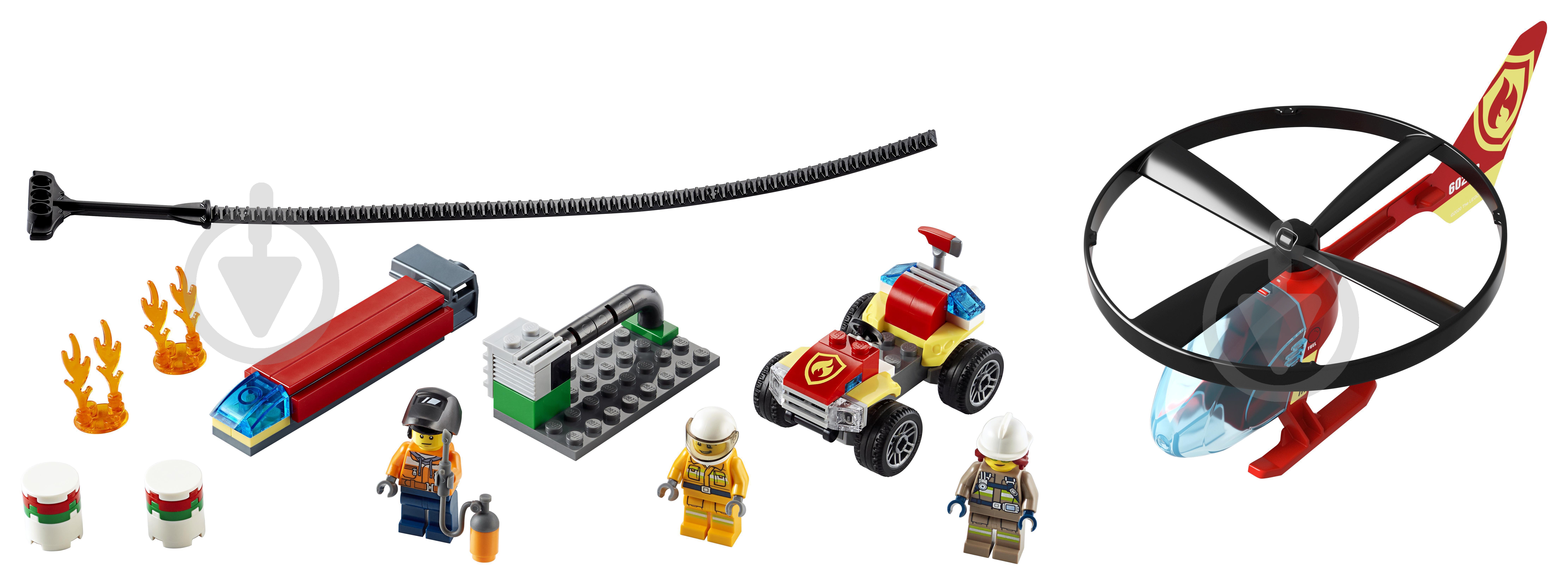 Конструктор LEGO City Пожарный спасательный вертолёт 60248 - фото 8