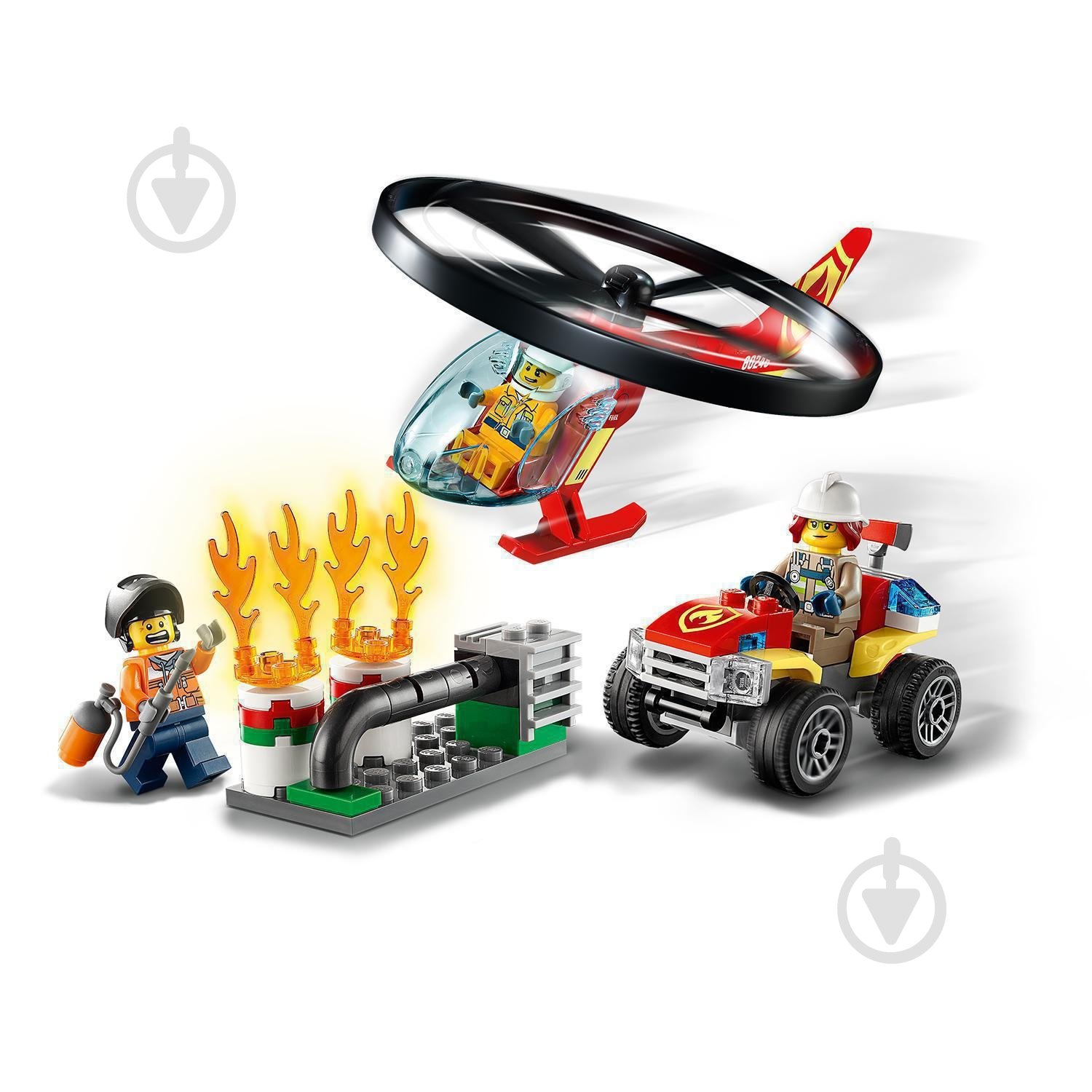 Конструктор LEGO City Пожарный спасательный вертолёт 60248 - фото 2
