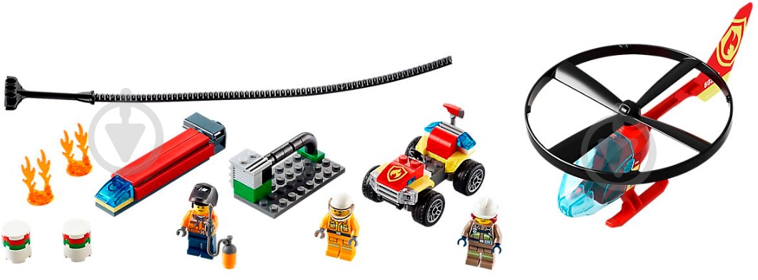 Конструктор LEGO City Пожарный спасательный вертолёт 60248 - фото 13