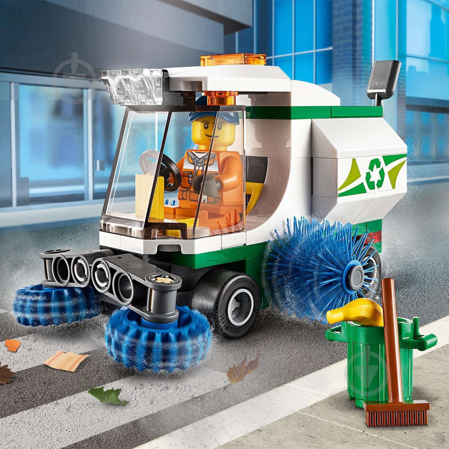 Конструктор LEGO City Дворник 60249 - фото 11 Конструктор LEGO City Дворник 60249 - фото 11