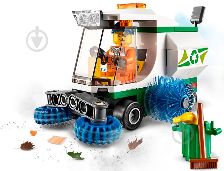 Конструктор LEGO City Дворник 60249 - фото 13 Конструктор LEGO City Дворник 60249 - фото 13
