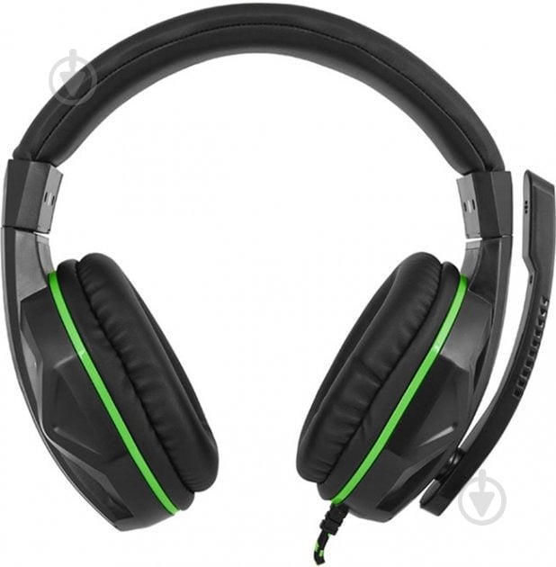 Наушники Gemix N2 LED black/green (04300105) - фото 3