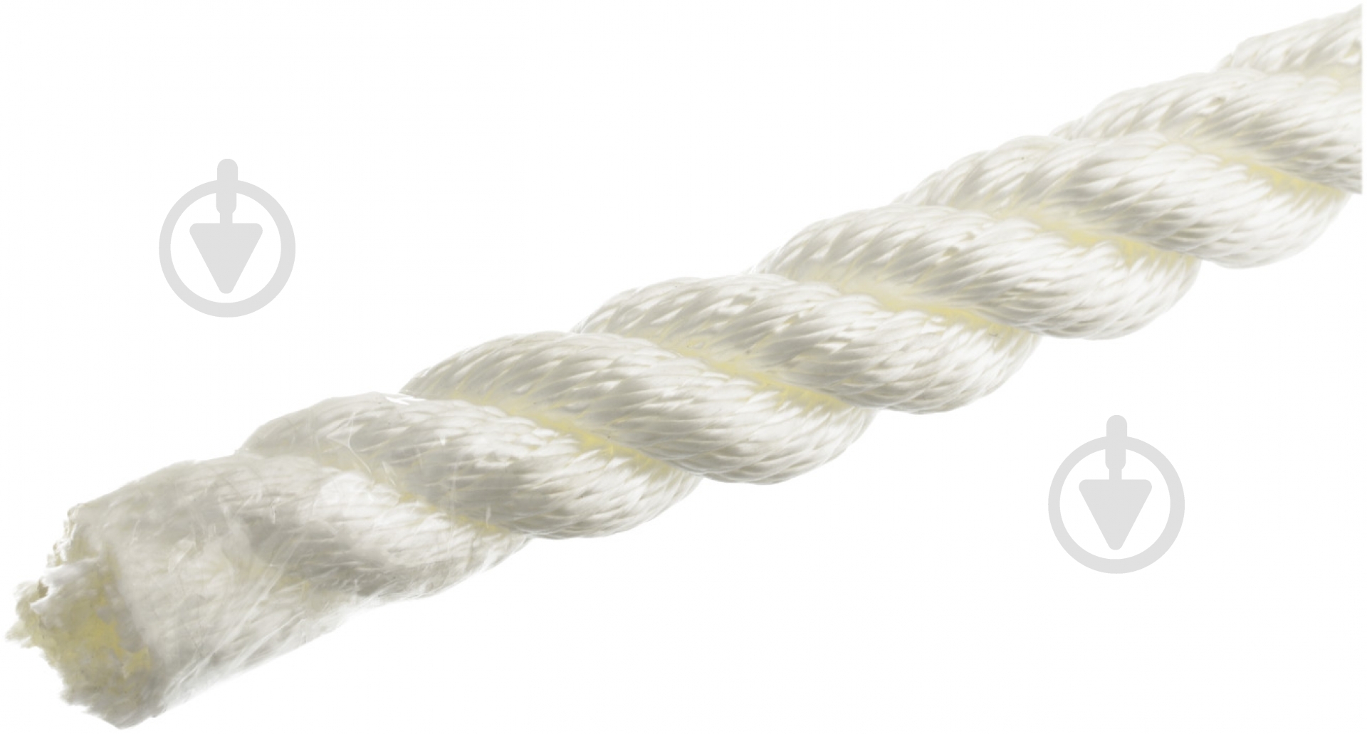 Канат капроновый 26 мм белый - фото 1