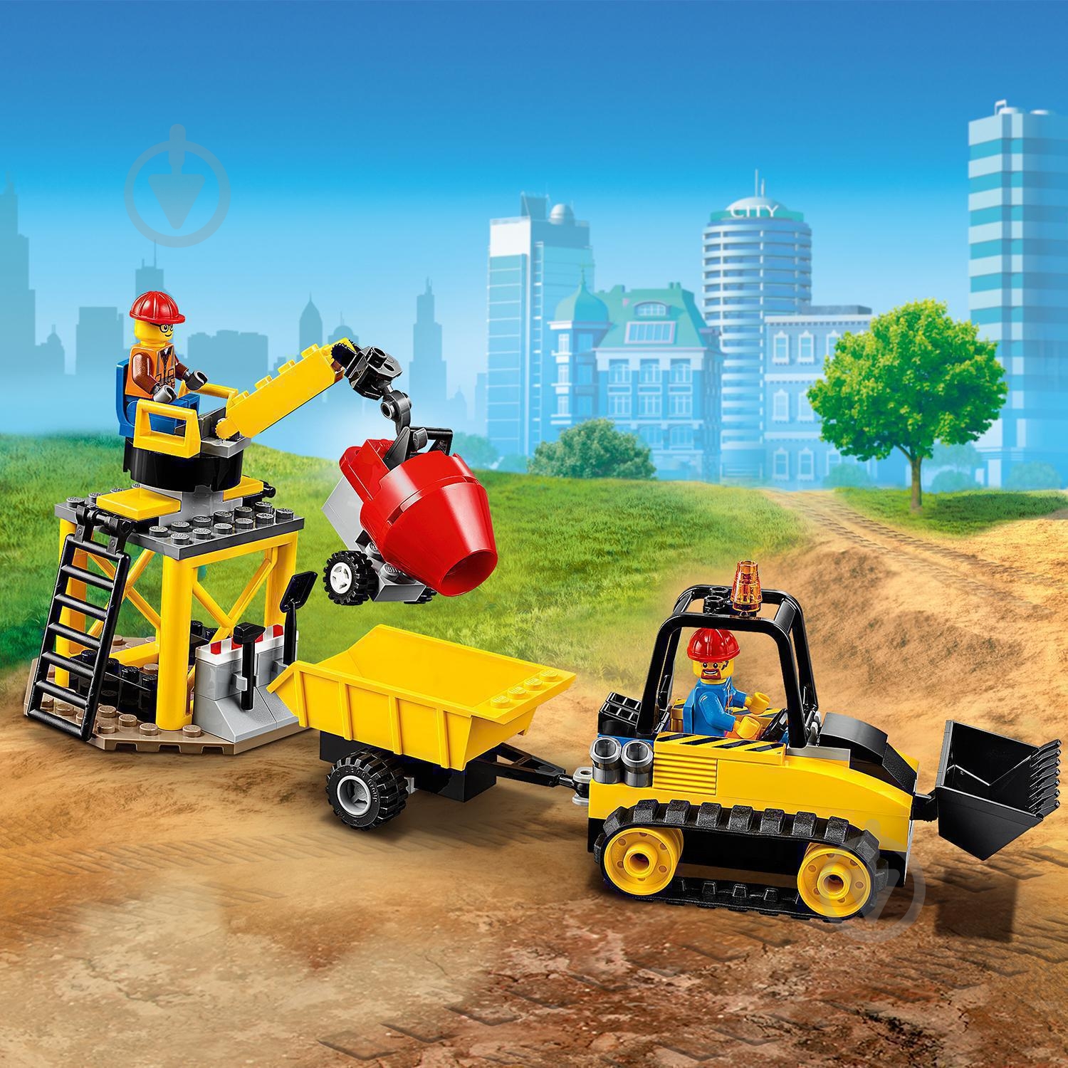 Конструктор LEGO City Будівельний бульдозер 60252 - фото 14 Конструктор LEGO City Будівельний бульдозер 60252 - фото 14