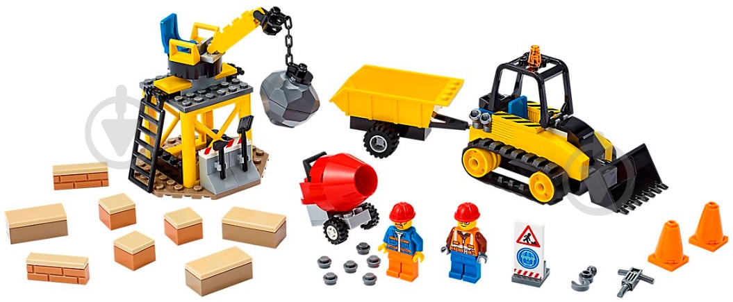 Конструктор LEGO City Будівельний бульдозер 60252 - фото 16 Конструктор LEGO City Будівельний бульдозер 60252 - фото 16