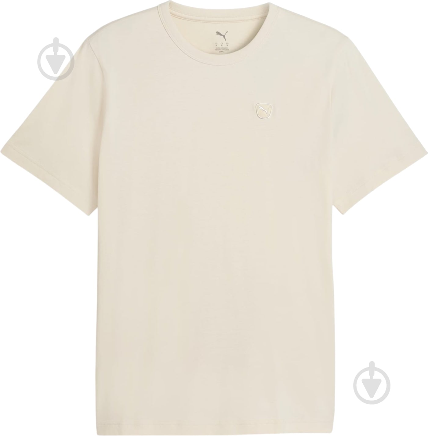 Футболка Puma ESS ELEVATED TEE 69205487 р.M бежевый - фото 1