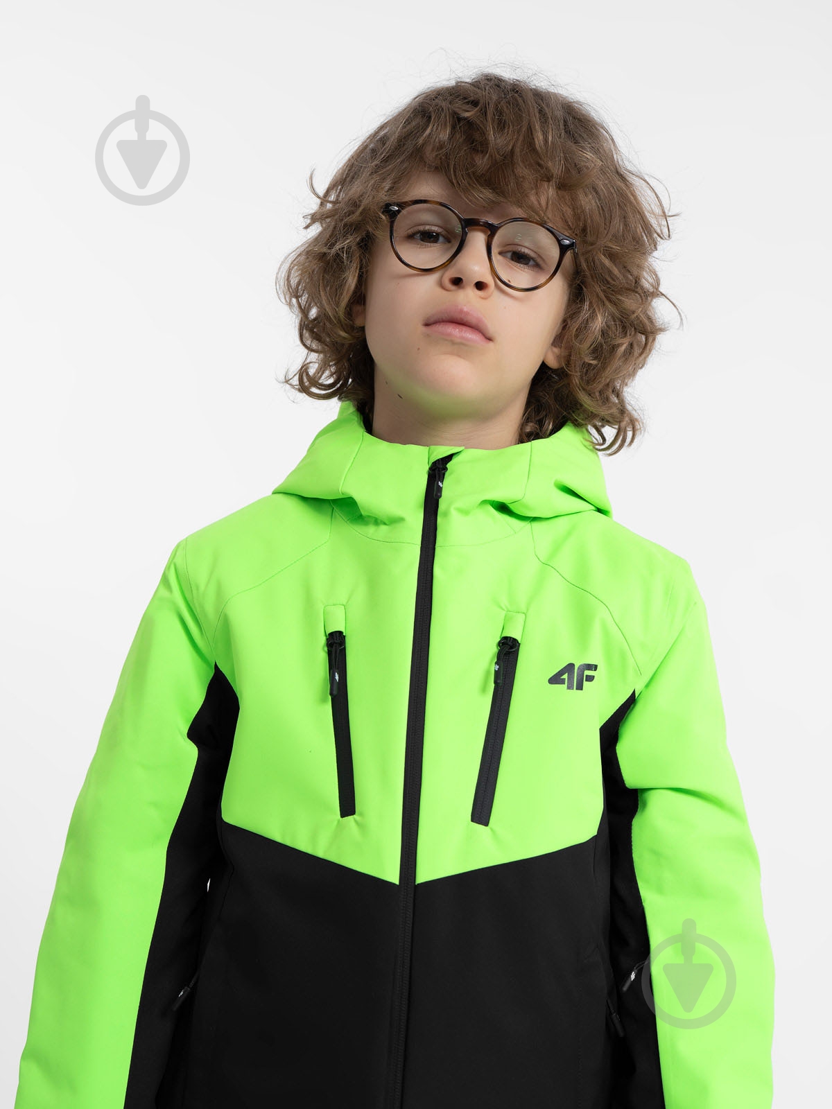 Куртка для мальчиков 4F TECHNICAL JACKET M300 4FJAW23TTJAM300-41N зеленая - фото 2 Куртка для мальчиков 4F TECHNICAL JACKET M300 4FJAW23TTJAM300-41N зеленая - фото 2