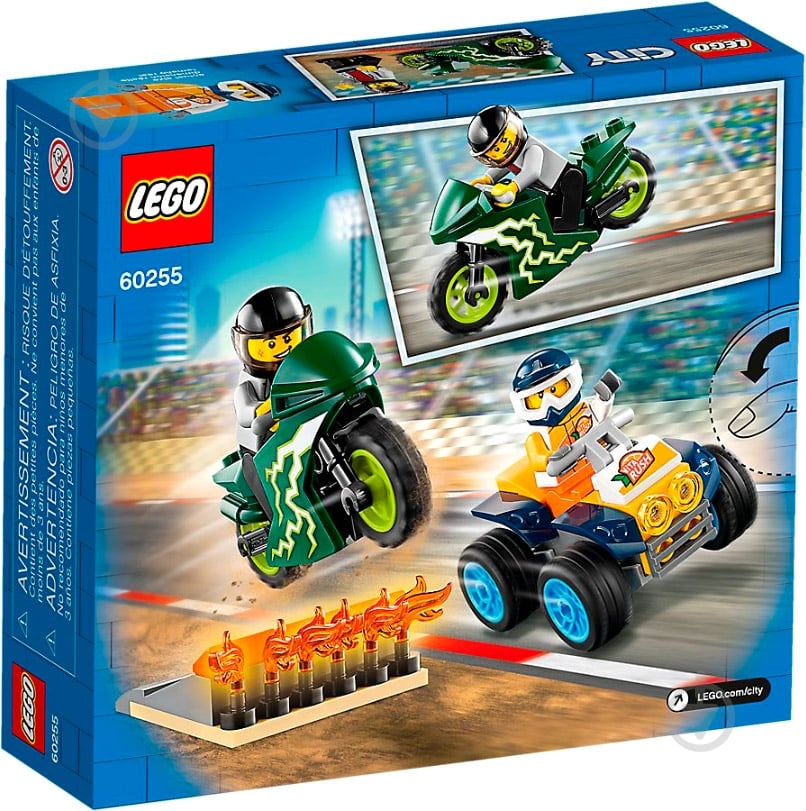 Конструктор LEGO City Каскадеры 60255 - фото 2 Конструктор LEGO City Каскадеры 60255 - фото 2