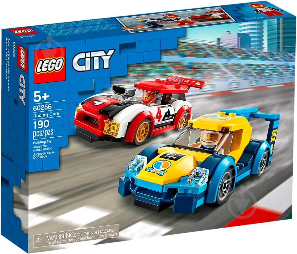 Конструктор LEGO City Гоночные автомобили 60256 - фото 1