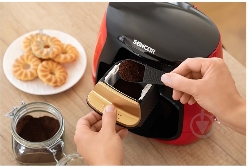 Кофеварка капельная Sencor SCE 2101RD - фото 8