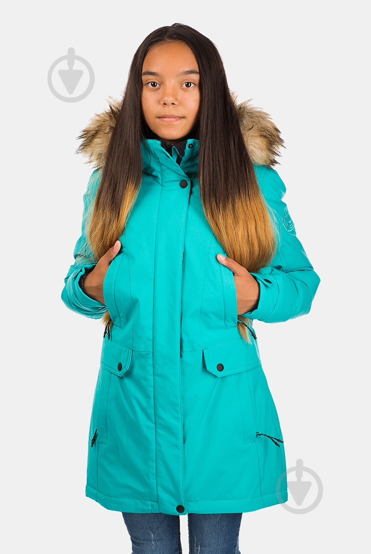 Куртка зимняя Avecs AV-70305/33 р.XXXL бирюзовая - фото 1 Куртка зимняя Avecs AV-70305/33 р.XXXL бирюзовая - фото 1