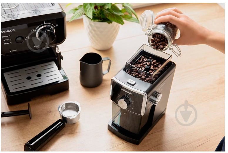 Кофемолка Sencor SCG 5050BK - фото 9