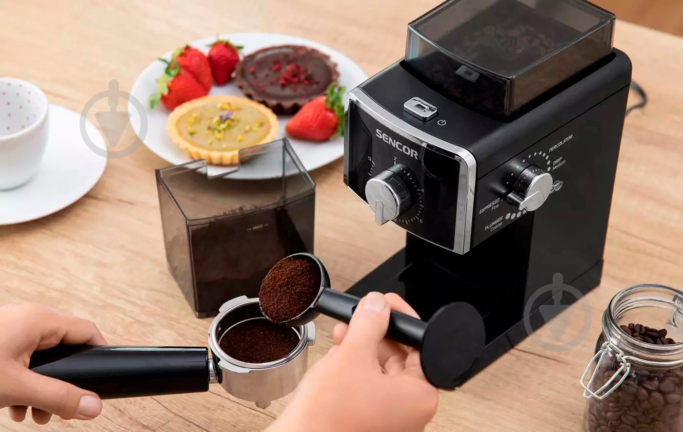 Кофемолка Sencor SCG 5050BK - фото 7