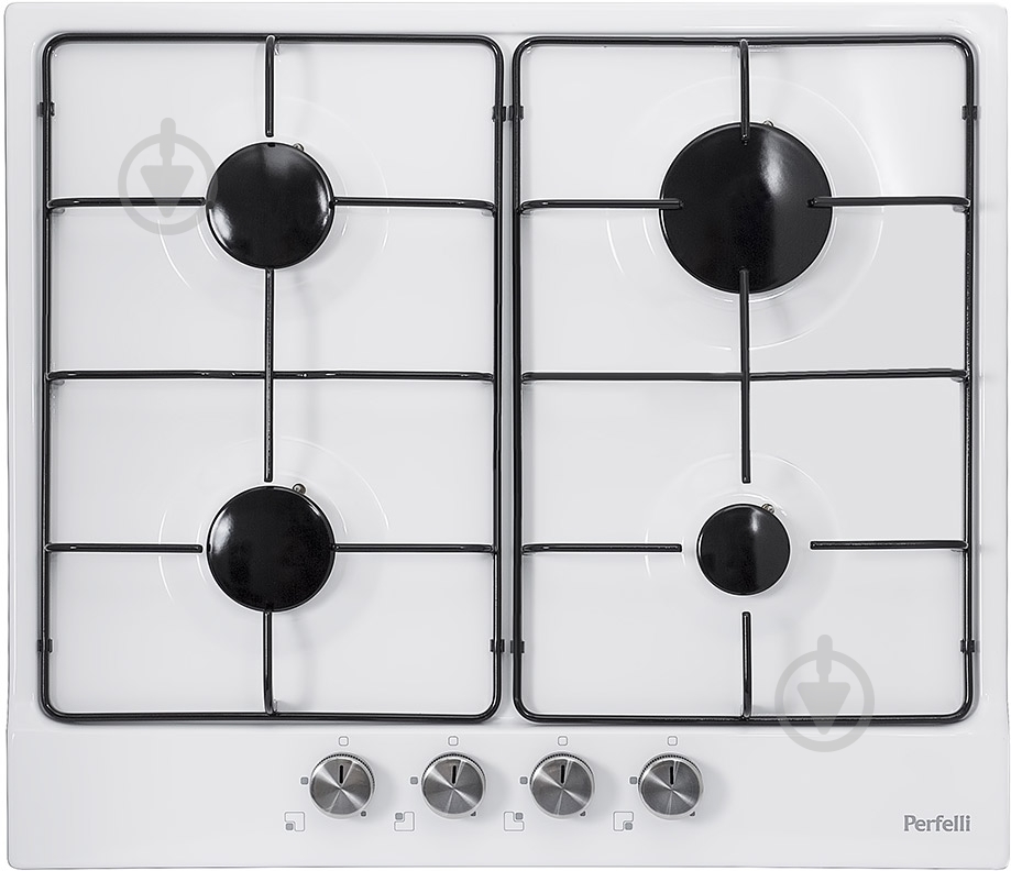 Варочная поверхность газовая Perfelli HGM 611 W - фото 1