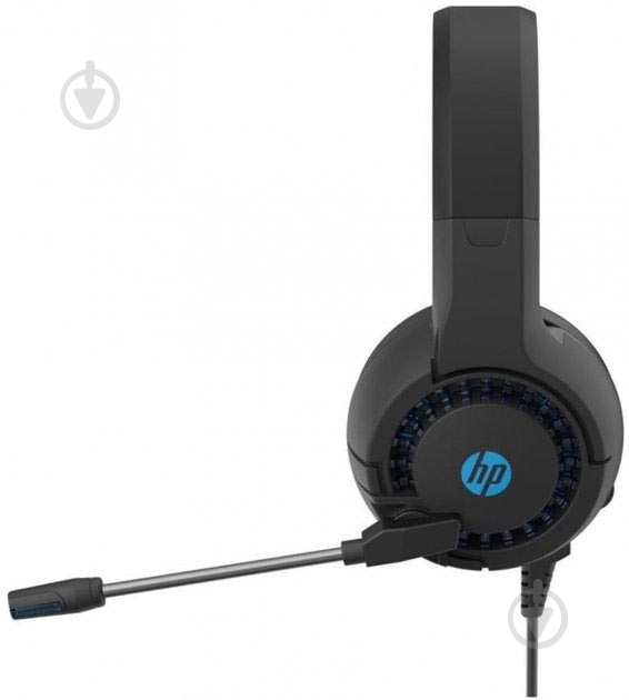 Наушники HP Gaming LED black/blue (DHE-8011UM) - фото 3