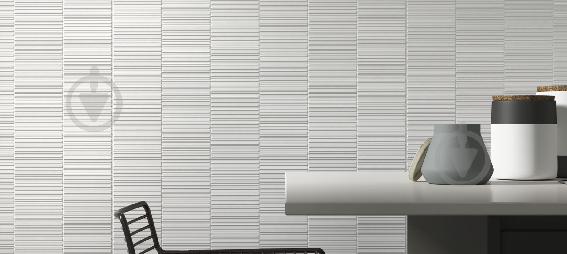 Плитка Cifre Гласиар уайт мате 30х90 (1,35) - фото 4