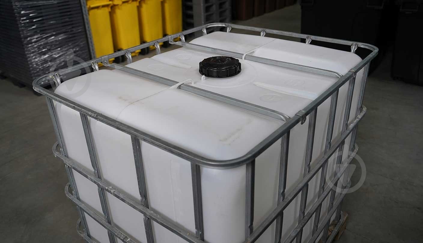 Контейнер REKO полімерний IBC 1000 л 1200x1000x1160 мм - фото 3 Контейнер REKO полімерний IBC 1000 л 1200x1000x1160 мм - фото 3