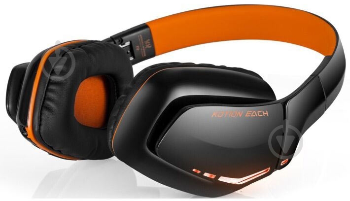 Bluetooth-гарнитура Kotion EACH B3506 black/orange (ktb3506bt) - фото 4 Bluetooth-гарнитура Kotion EACH B3506 black/orange (ktb3506bt) - фото 4