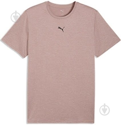 Футболка Puma M TAD ESSENTIALS HEATHER CAT Tee (CF small cat) 52592088 р.M коричневий - фото 1