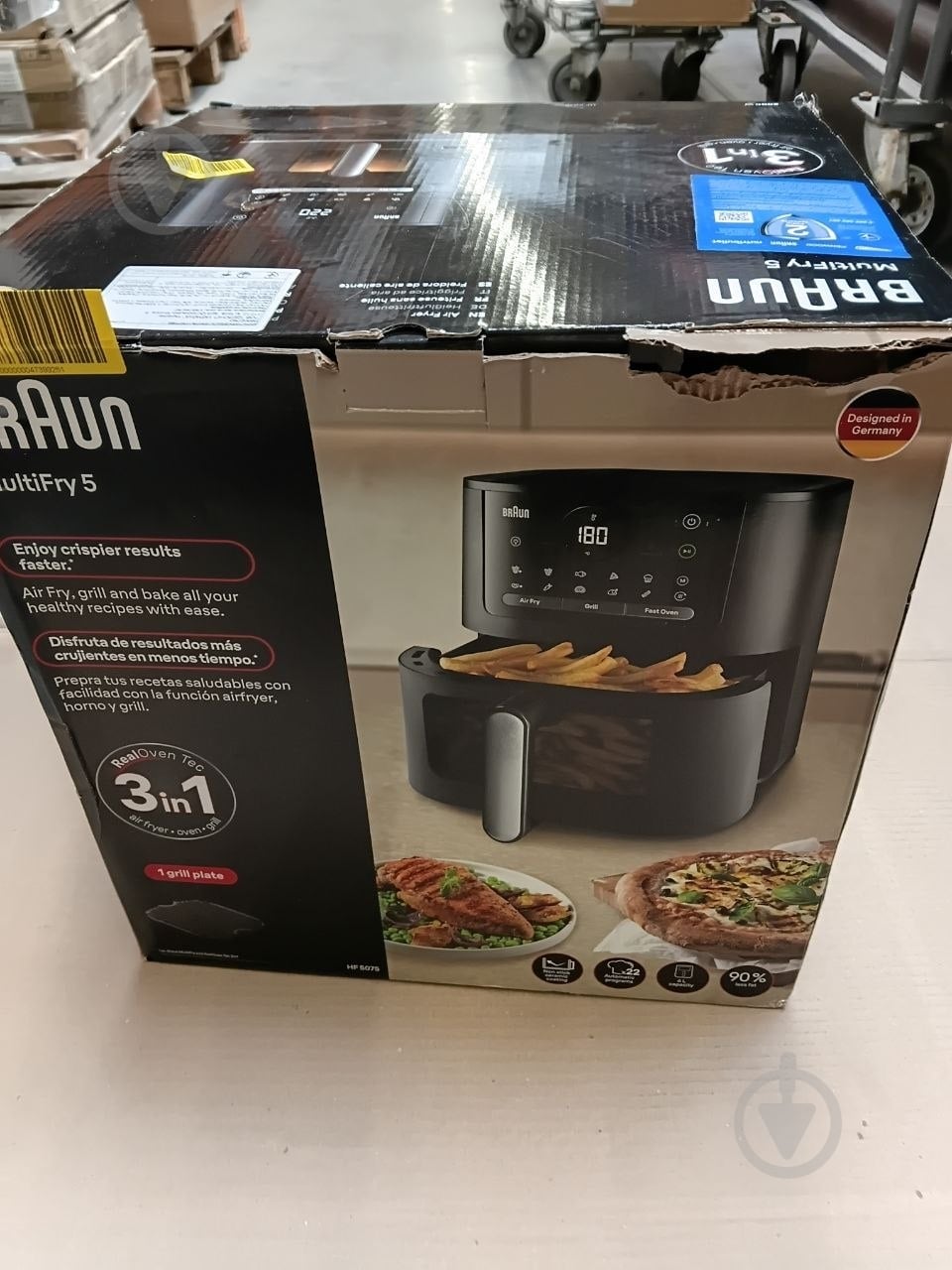 УЦЕНКА! Мультипечь Braun MultiFry 5 HF5075IBK (УЦ №3573) - фото 16