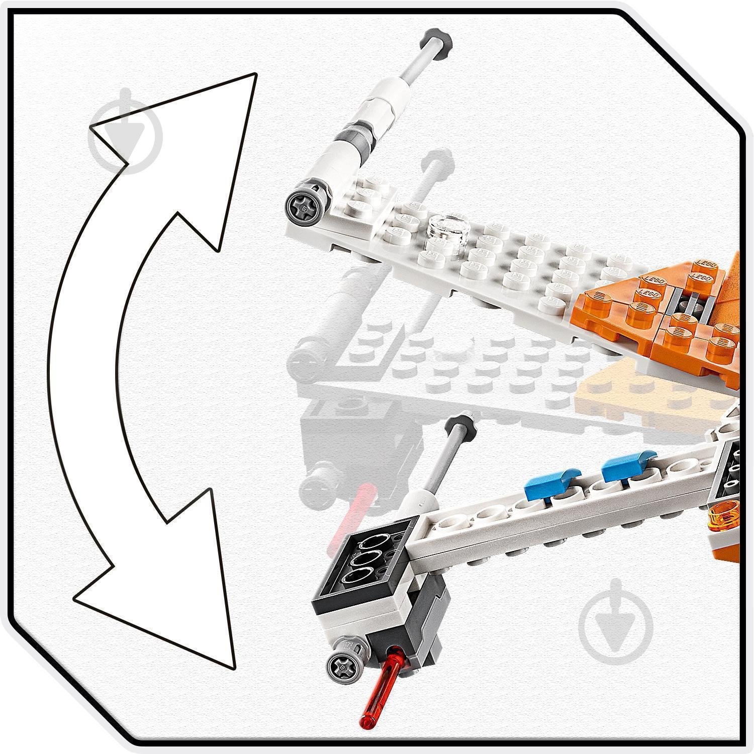 Конструктор LEGO Star Wars Истребитель X-Wing По Демерона 75273 - фото 10 Конструктор LEGO Star Wars Истребитель X-Wing По Демерона 75273 - фото 10