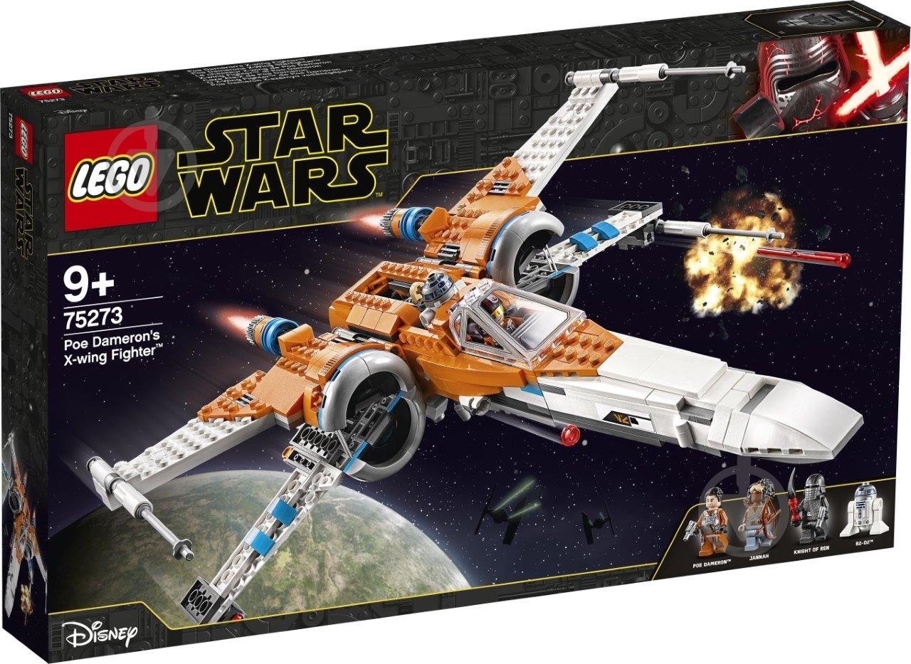 Конструктор LEGO Star Wars Истребитель X-Wing По Демерона 75273 - фото 3 Конструктор LEGO Star Wars Истребитель X-Wing По Демерона 75273 - фото 3