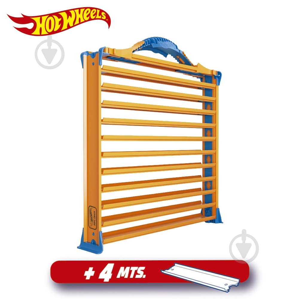 Гараж Hot Wheels з доріжками для зберігання машинок HWCC9B - фото 5